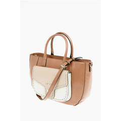 Moschino Brown Polyethylene Tote Bag