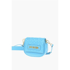 Moschino Blue Polyethylene Shoulder Bag