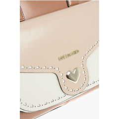 Moschino Brown Polyethylene Tote Bag