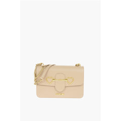 Moschino Beige Polyethylene Shoulder Bag