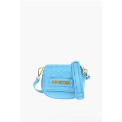 Moschino Blue Polyethylene Shoulder Bag