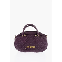 Moschino Purple Polyethylene Tote Bag