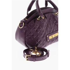 Moschino Purple Polyethylene Tote Bag