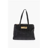 Moschino Black Polyethylene Tote Bag