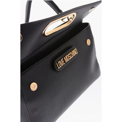 Moschino Black Polyethylene Tote Bag