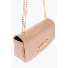 Moschino Brown Polyethylene Shoulder Bag