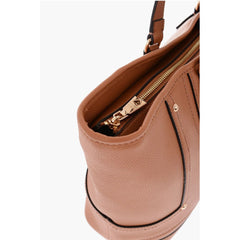 Moschino Brown Polyethylene Shoulder Bag