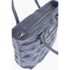 Moschino Blue Polyethylene Shoulder Bag