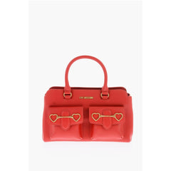 Moschino Red Polyethylene Tote Bag