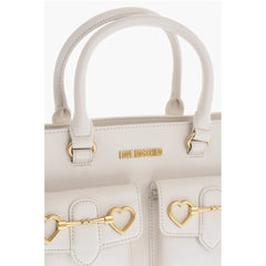Moschino Beige Polyethylene Tote Bag
