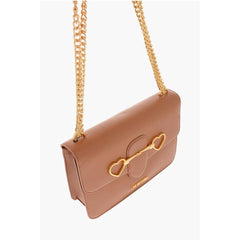 Moschino Brown Polyethylene Shoulder Bag