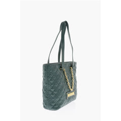 Moschino Green Polyethylene Shoulder Bag
