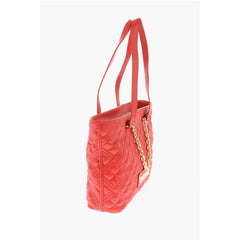 Moschino Red Polyethylene Tote Bag