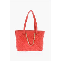 Moschino Red Polyethylene Tote Bag