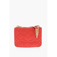 Moschino Red Polyethylene Shoulder Bag