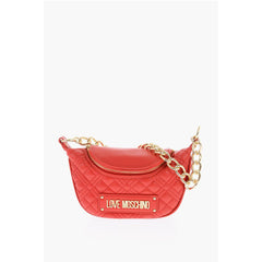 Moschino Red Polyethylene Shoulder Bag