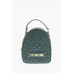 Moschino Green Polyethylene Tote Bag