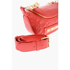 Moschino Red Polyethylene Shoulder Bag