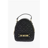 Moschino Black Polyethylene Tote Bag