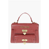 Moschino Red Polyurethane Tote Bag