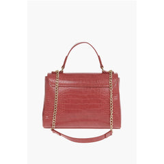 Moschino Red Polyurethane Tote Bag