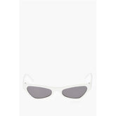 Nature of Reality White Steel Sunglass