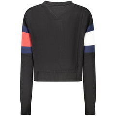 Tommy Hilfiger Black Cotton Women Sweater