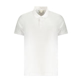 Calvin Klein White Cotton Men Polo Shirt