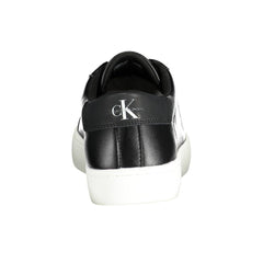 Calvin Klein Black Polyester Men Sneaker