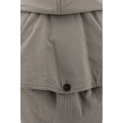 Balenciaga Reverse hooded Trench Coat