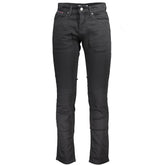 Tommy Hilfiger Black Cotton Jeans & Pant