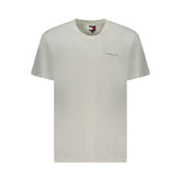 Tommy Hilfiger White Cotton Men T-Shirt
