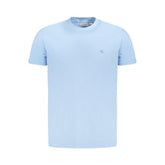 Calvin Klein Light Blue Cotton Men T-Shirt