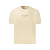 Calvin Klein Beige Cotton Tops & T-Shirt