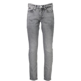 Calvin Klein Brown Cotton Men Jeans