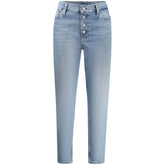 Calvin Klein Light Blue Cotton Women Jeans