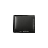 Tommy Hilfiger Black Leather Men Wallet