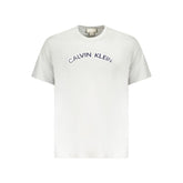 Calvin Klein Brown Cotton Men T-Shirt