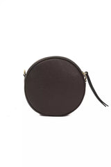 Pompei Donatella Brown Leather Women Crossbody