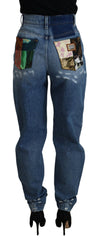 Dolce & Gabbana Elegant High Waist Skinny Jeans