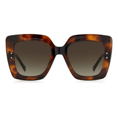 Jimmy Choo Brown Haircalf Sunglasses