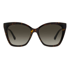 Jimmy Choo Brown Haircalf Sunglasses