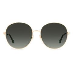 Jimmy Choo Green Stainless Steel Sunglasses