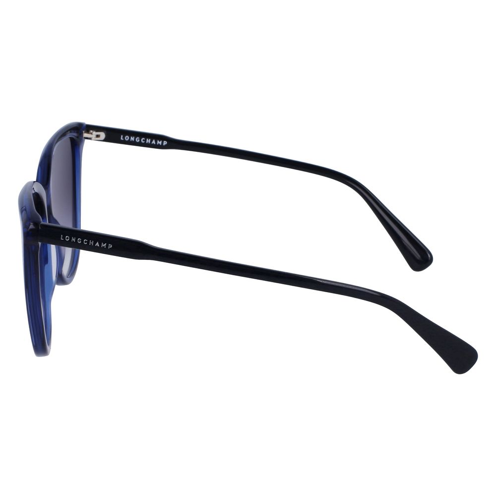 Longchamp Blue Haircalf Sunglasses