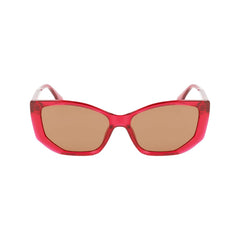 Karl Lagerfeld Red Injected Sunglasses