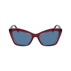 Karl Lagerfeld Red Acetate Sunglasses