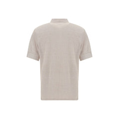 Brunello Cucinelli Linen Polo Shirt
