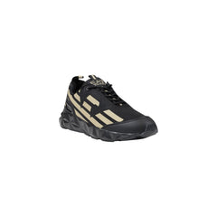 EA7 Emporio Armani Black Polyester Sneaker