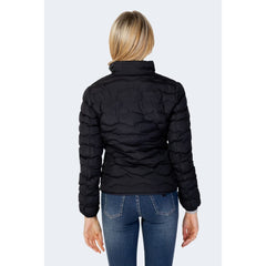 EA7 Emporio Armani Black Polyester Jackets & Coat