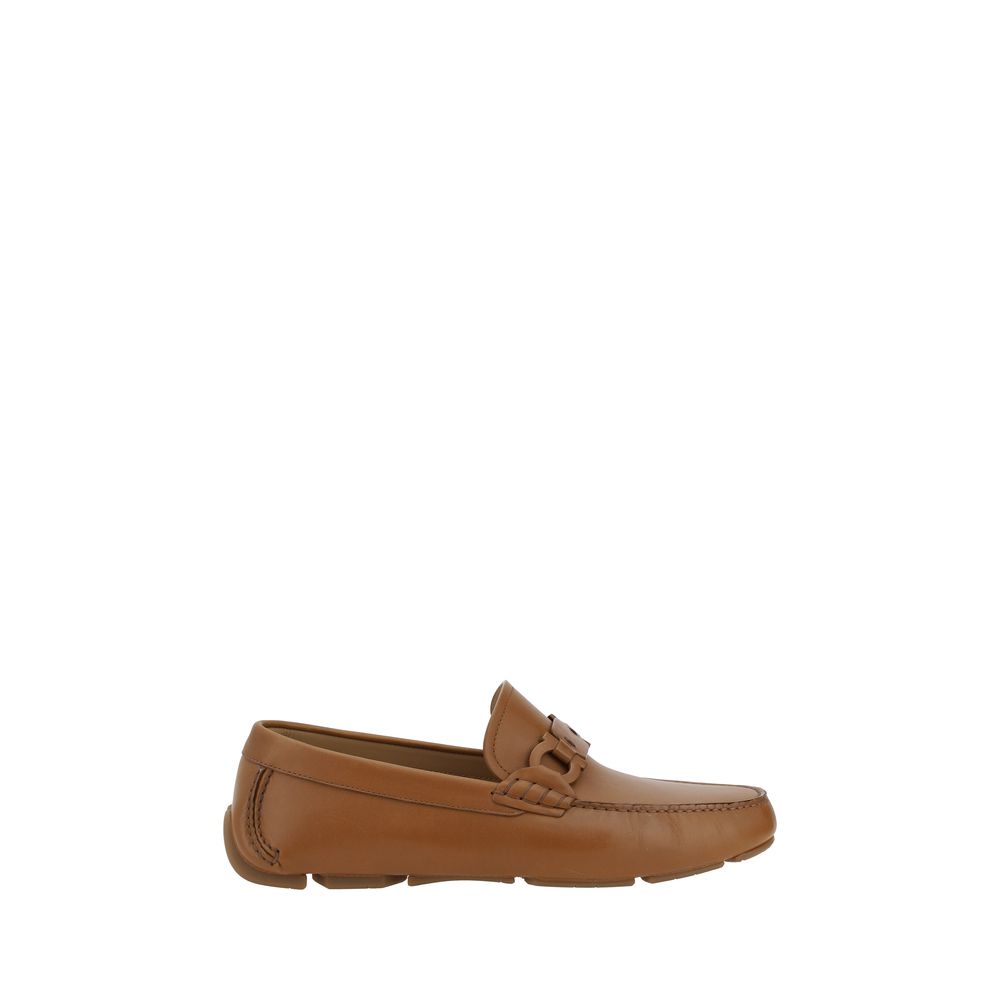 Ferragamo Ornament Driver Loafers